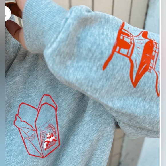 MENMIN MADE Chinese Takeout Hoodie size M CN1-27 - Picture 5 of 7